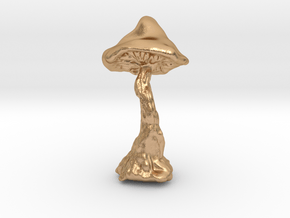 Mushroom in Natural Bronze