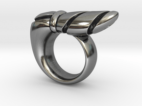 Chrysalis Ring 1 - Size 9 (18.95 mm) in Antique Silver