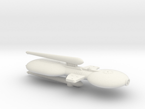 3125 Scale Gorn Destroyer-Battlecruiser SRZ in White Natural Versatile Plastic