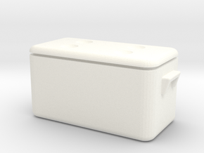 1/10 Scale Cooler / Hielera M1 in White Processed Versatile Plastic