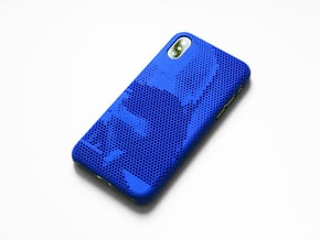 iPhone X case_Darth Vader in Blue Processed Versatile Plastic