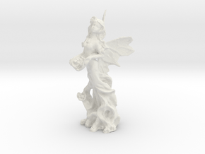 Fairy in White Natural Versatile Plastic