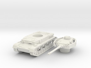 panzer IV H scale 1/87 in White Natural Versatile Plastic