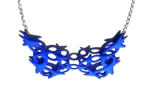 Conectate Necklace in Blue Processed Versatile Plastic