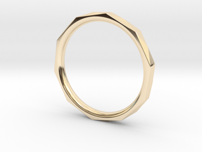Geometric Ring in 14K Yellow Gold: 6.5 / 52.75