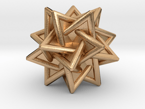 Tetrahedra Compound in Natural Bronze