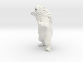 Printle Animal Brown Bear - 1/24 in White Natural Versatile Plastic