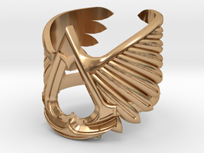 AC ring - full sizes (14 to 22) in Polished Bronze: 3 / 44