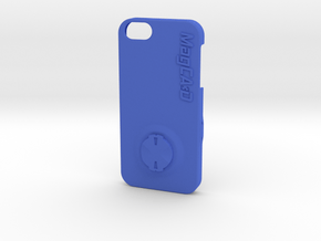 iPhone 5S & SE Garmin Mount Case - 90deg in Blue Processed Versatile Plastic