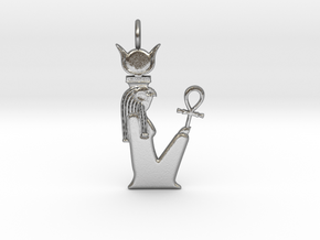 Horit amulet in Natural Silver