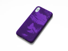 iPhone X case_Joker in Purple Processed Versatile Plastic