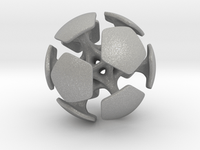 light "airless" foosball ball 1 TYPE 2 (2.5cm) in Aluminum