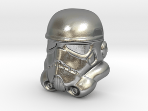 Stormtrooper Lapel Pin in Natural Silver