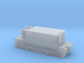 OD2 diesel shunter / diesel da manovra in Tan Fine Detail Plastic