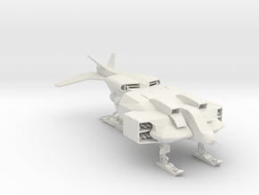 Cheyenne Dropship 160 scale in White Natural Versatile Plastic