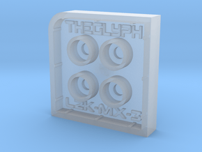 L2K-MX-03: Casting Adapter  in Smooth Fine Detail Plastic