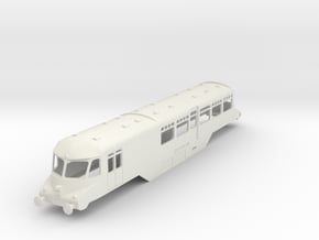 o-87-gwr-railcar-no18 in White Natural Versatile Plastic