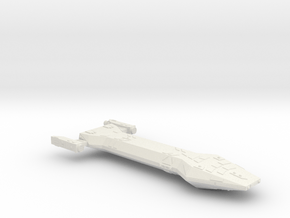 3788 Scale Hydran New Escort Cruiser CVN in White Natural Versatile Plastic