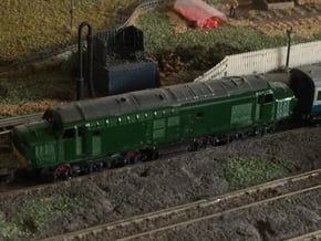 Class 37 - Z - 1220 in Tan Fine Detail Plastic