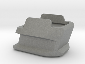 Extended X Frame Base Pad for SIG P320 - Square de in Gray PA12