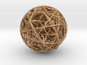 Hedron Star compound in Natural Bronze
