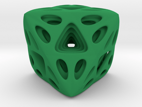 Nested Octahedron in Green Processed Versatile Plastic