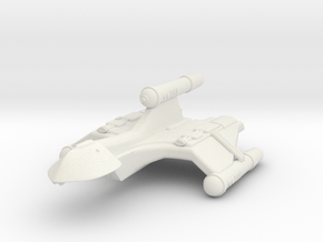 3788 Scale Romulan SparrowHawk-F+ Mauler Cruiser in White Natural Versatile Plastic