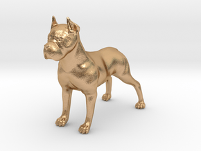 Dog in Natural Bronze