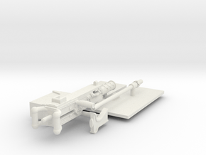 BROWNING .50 TURRET 2  in White Natural Versatile Plastic