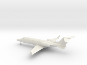 Bombardier Learjet 70 in White Natural Versatile Plastic: 1:64 - S