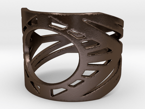 Sunrider’s Destiny Ring  in Polished Bronze Steel: 4.5 / 47.75