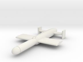 (1:144) L.11 "Schneewittchen" gliding torpedo  in White Natural Versatile Plastic