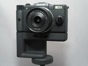 Grip for PENTAX Q (w/ optional storage) in Black Natural Versatile Plastic