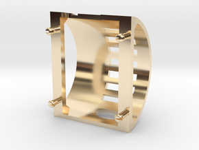 MPP 2.0 electronics door in 14k Gold Plated Brass