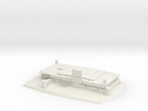 Subterrain Bunker Complex in White Natural Versatile Plastic