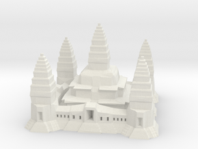 AngkorWat Temple Objective in White Natural Versatile Plastic