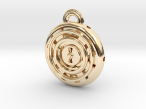 Time Orb in 14k Gold Plated Brass