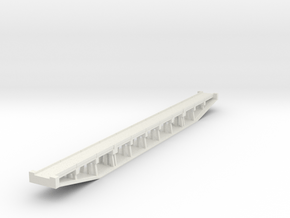 Z Concrete Bridge  in White Natural Versatile Plastic