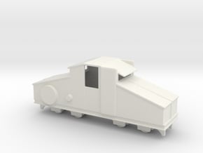  locomotive Locotracteur Crochat 1/76 in White Natural Versatile Plastic