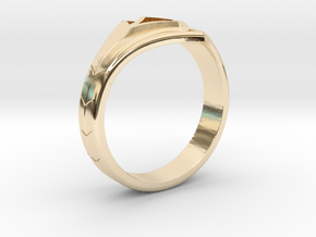 Women's Astroid Ring #1 in 14K Yellow Gold