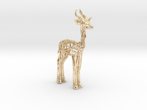 Gerenuk in 14K Yellow Gold