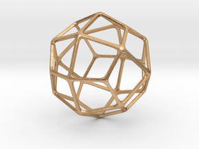 Deltoidal Icositetrahedron in Natural Bronze: Medium