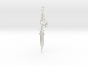Lockdown Hook & Dagger (Studio Series) in White Natural Versatile Plastic