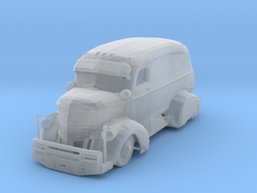Retro Jeepers Creepers Van !:160 in Tan Fine Detail Plastic