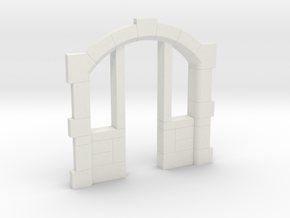 Sandsteineinfassung für Tür/sandstone frame H0-TT in White Natural Versatile Plastic