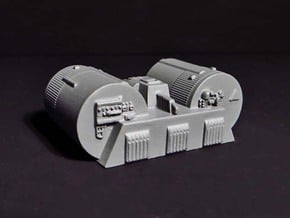 SPACE 2999 TRANSPORTER 1/144 CARGO POD WINCH in Smooth Fine Detail Plastic