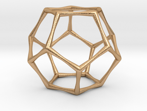 Dodecahedron  in Natural Bronze