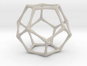 Dodecahedron  in Natural Sandstone
