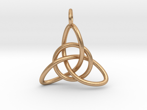 Celtic Knot in Natural Bronze (Interlocking Parts)