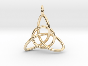 Celtic Knot in 14K Yellow Gold